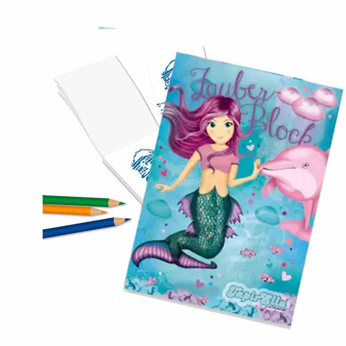 Zauberblock Meerjungfrau 8 Stück