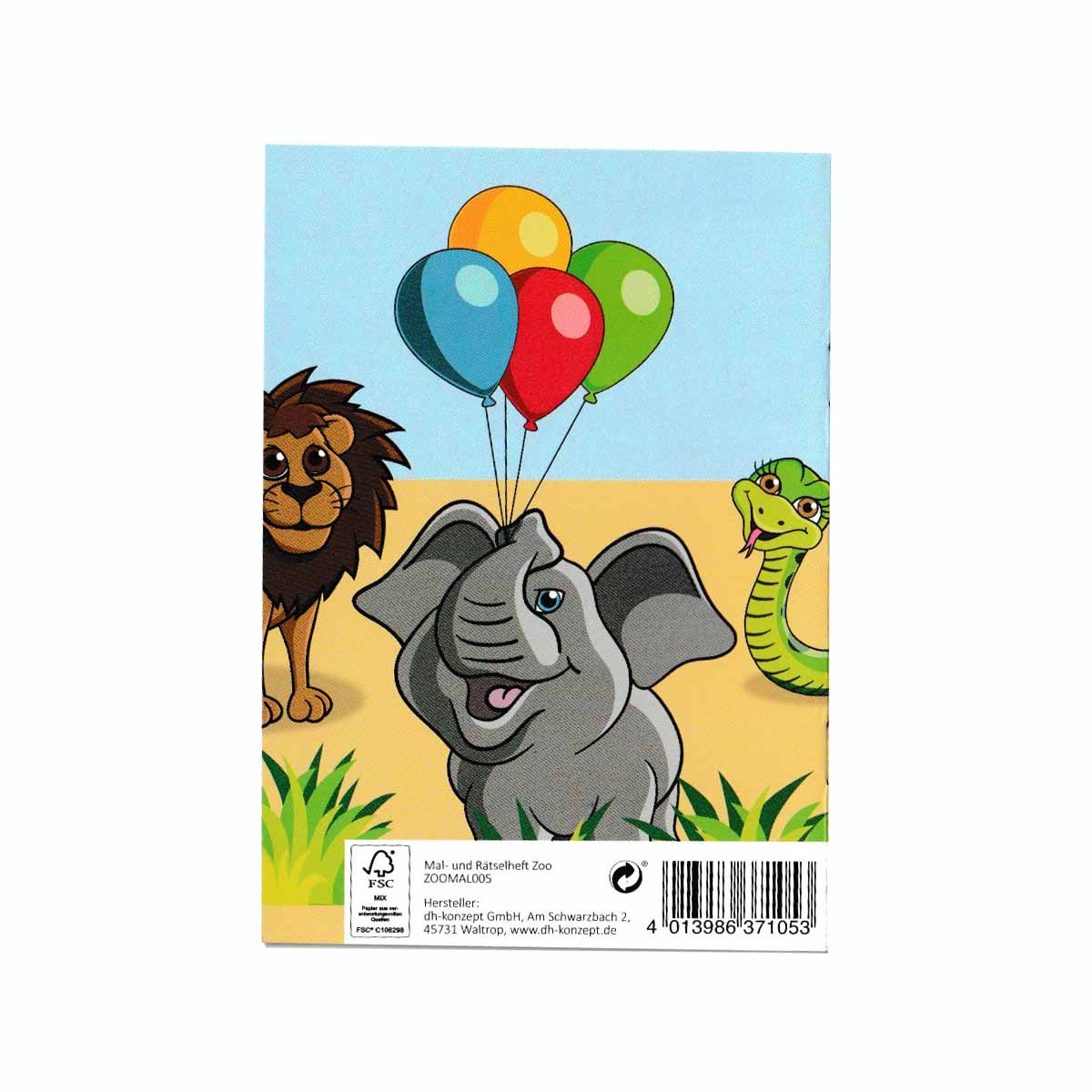 Zoo Rätselheft