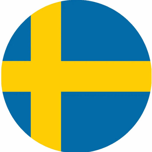Essbarer Tortenaufleger Schweden 20cm Durchmesser