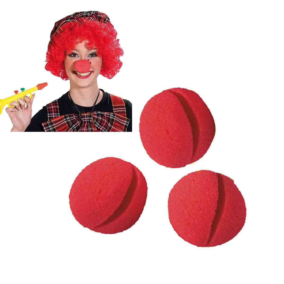 Clownsnase Schaumstoff 1St.