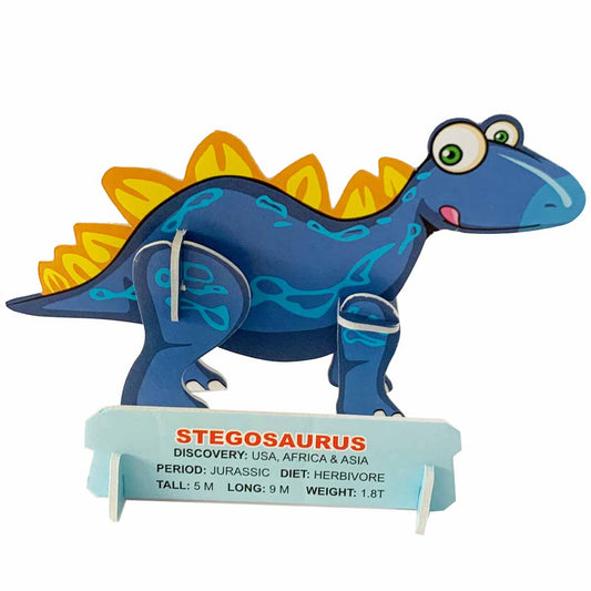 Dinosaurier-Puzzle 3D