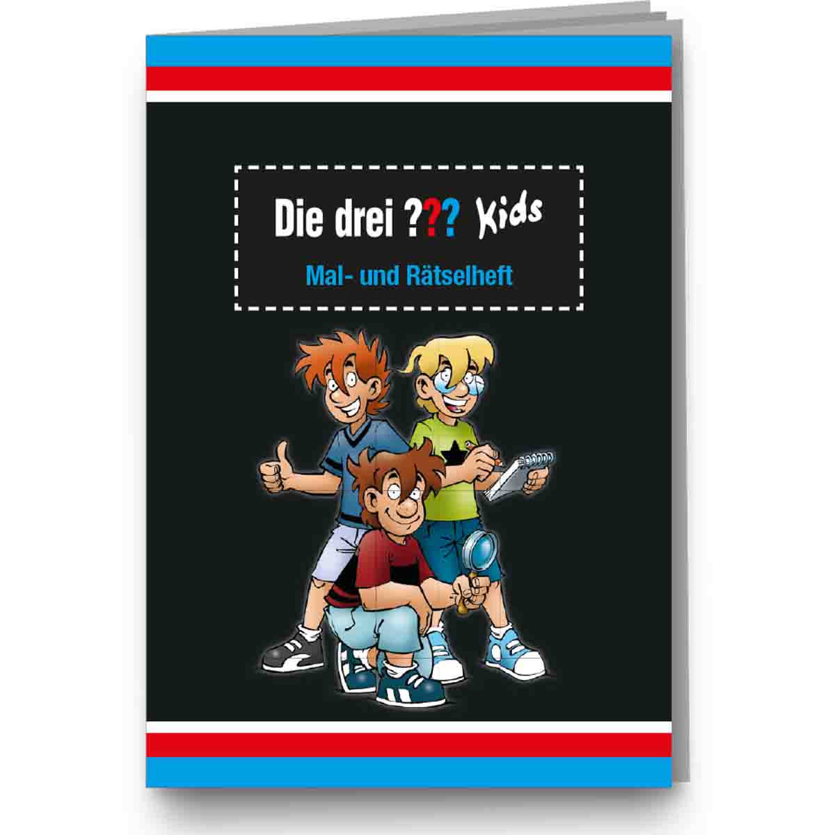 Die Drei ??? Kids Mitgebselset Rätselheft + Sticker + Buntstifte