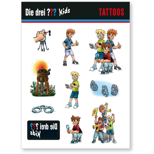 Die Drei ??? Kids Tattoo