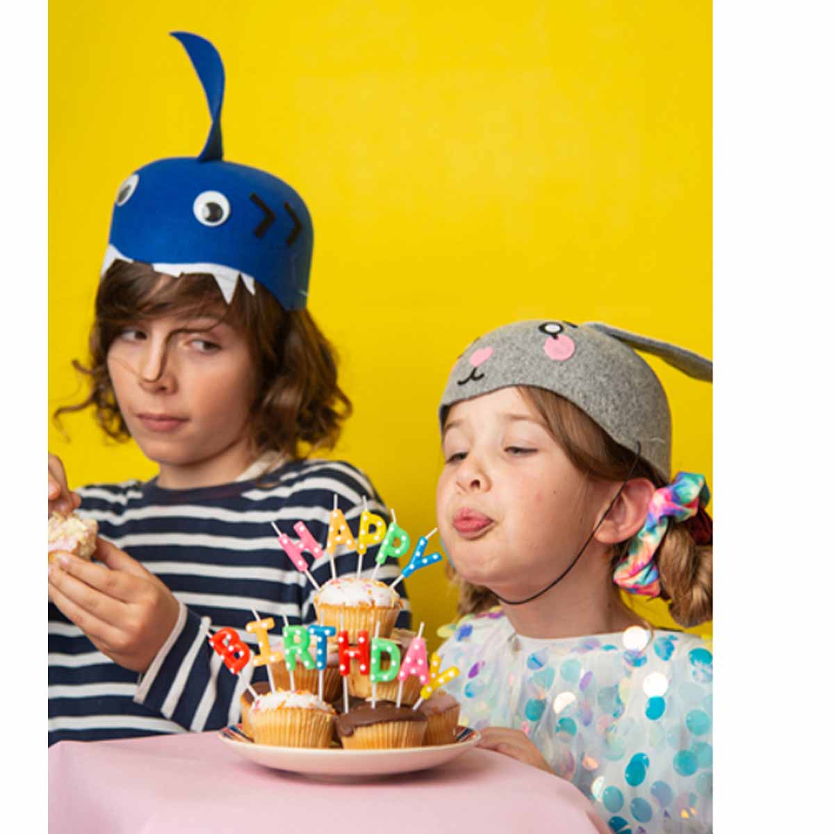 Kuchenkerzen Happy Birthday Bunt 13tlg.