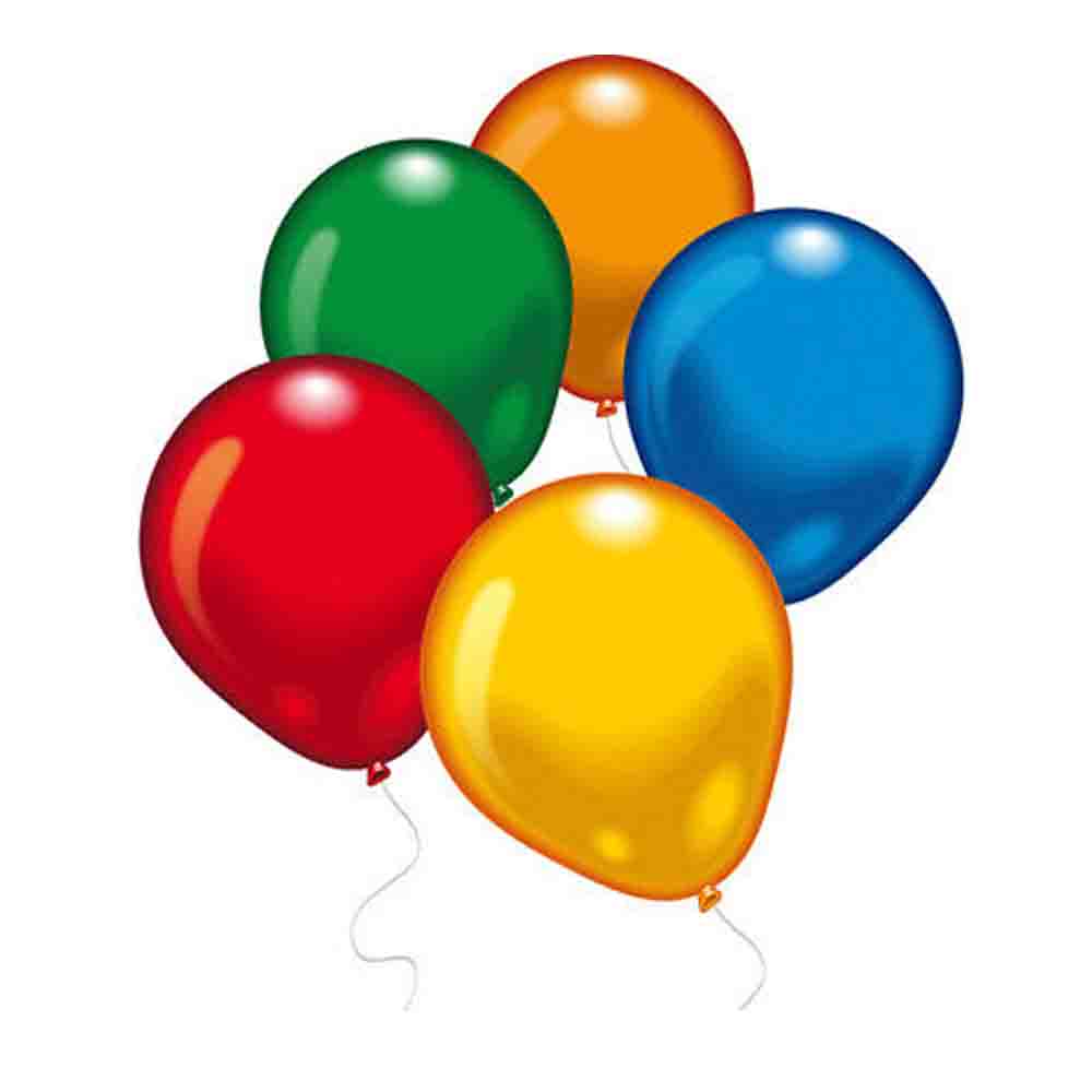 Bunte LuftBallons 25Stück