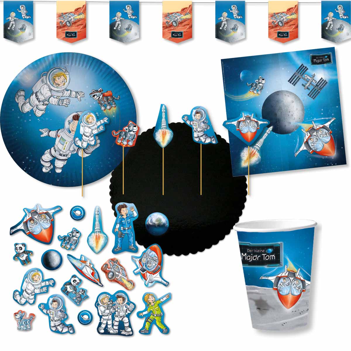 Astronaut Major Tom Partyset