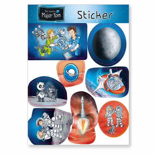Astronaut Major Tom Sticker 1 Bogen