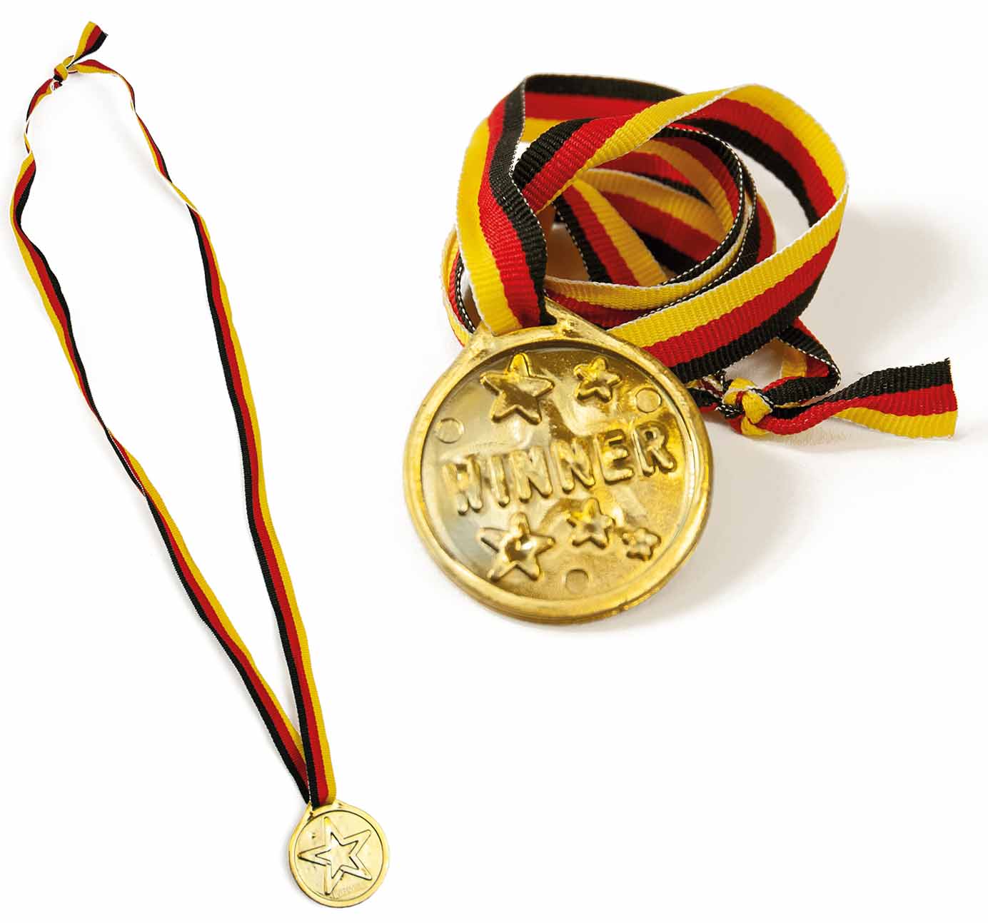 GoldMedaille 1 Stück Partyzubehör Trophäen Siegerehrungen