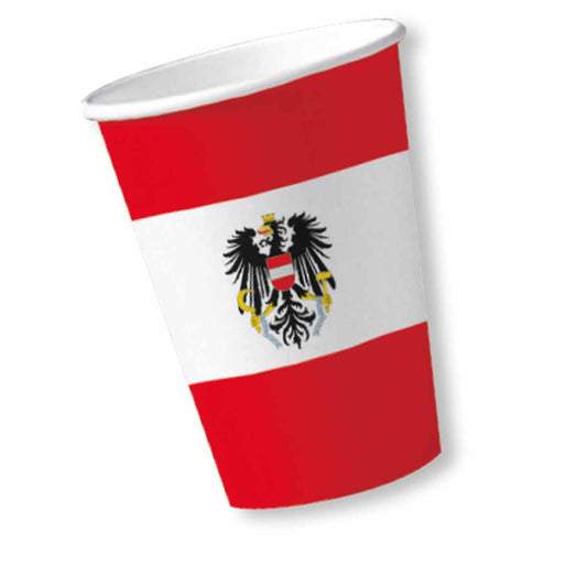 Österreich-Becher 10St.