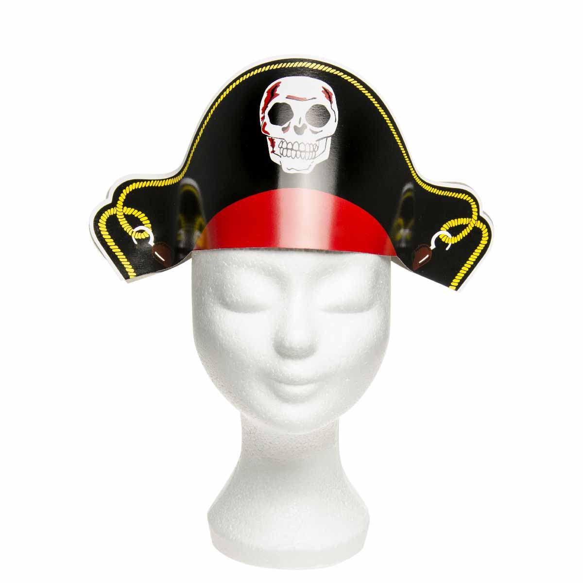Piratenhut Pappe 1 Stück