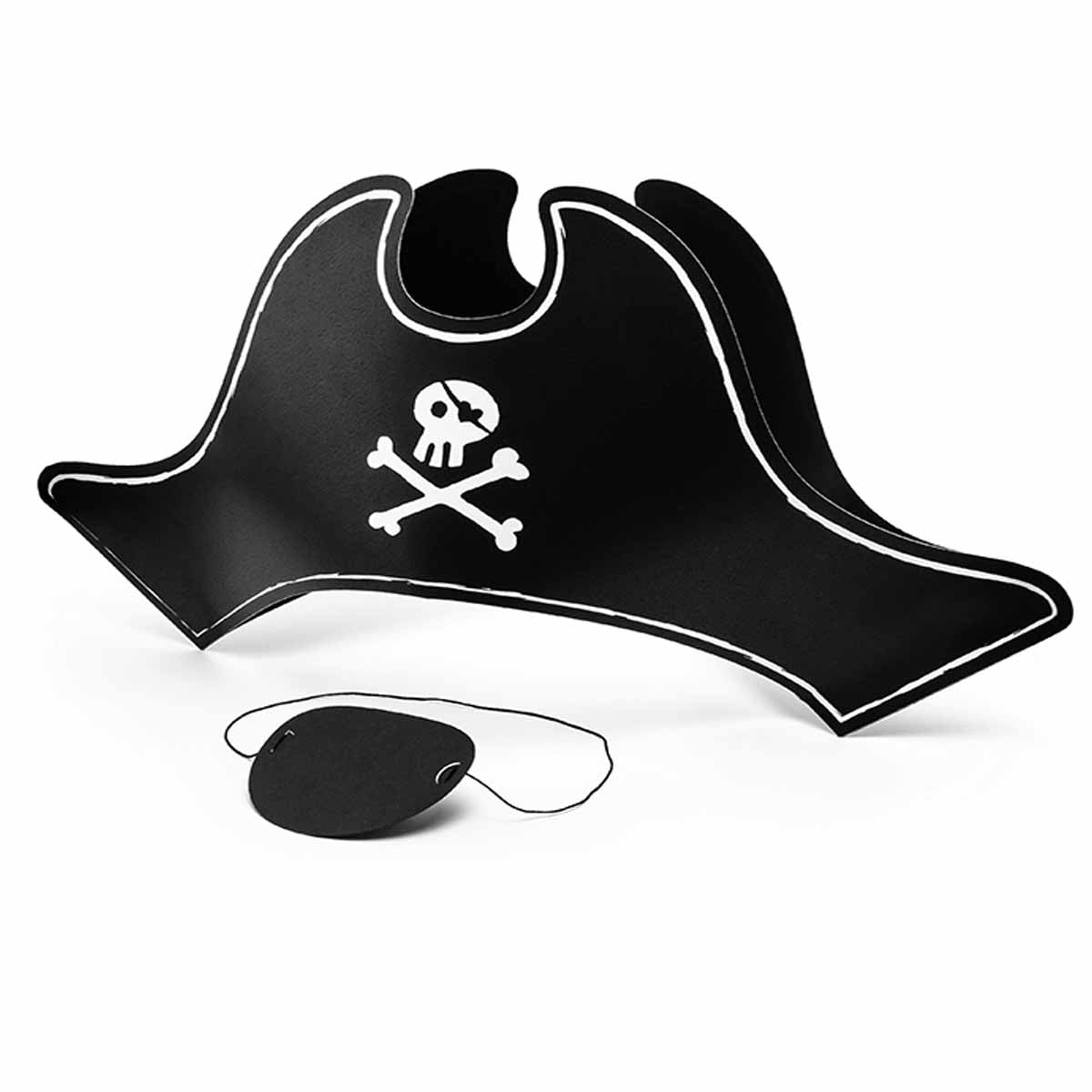 Piratenhut mit Augenklappe
