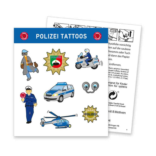 Isis Polizei Tattoos