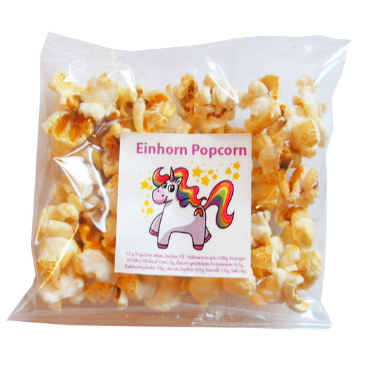 Einhorn Popcorn Tütchen 10 Stück