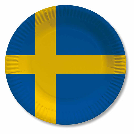 Schweden-Teller 10 Stück