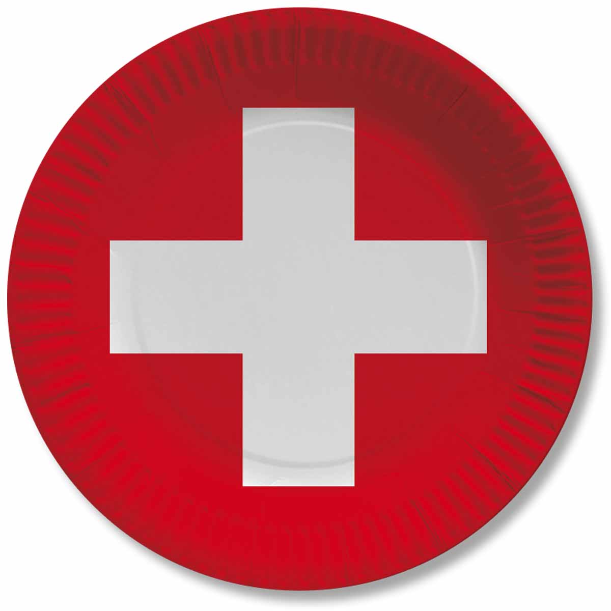 Schweiz-Teller 10 Stück