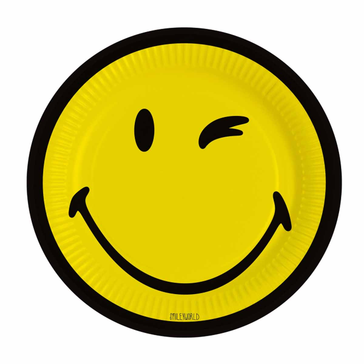 Smiley Teller 8 Stück