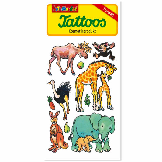 Zootiere-Tattoo