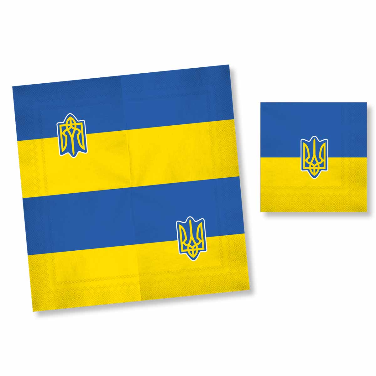 Ukraine-Servietten 20 Stück