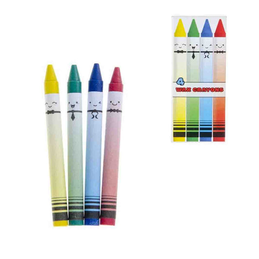 Wachsmaler mit 4 Stiften