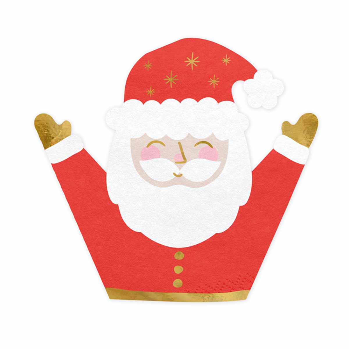 Weihnachts-Servietten Weihnachtsmann