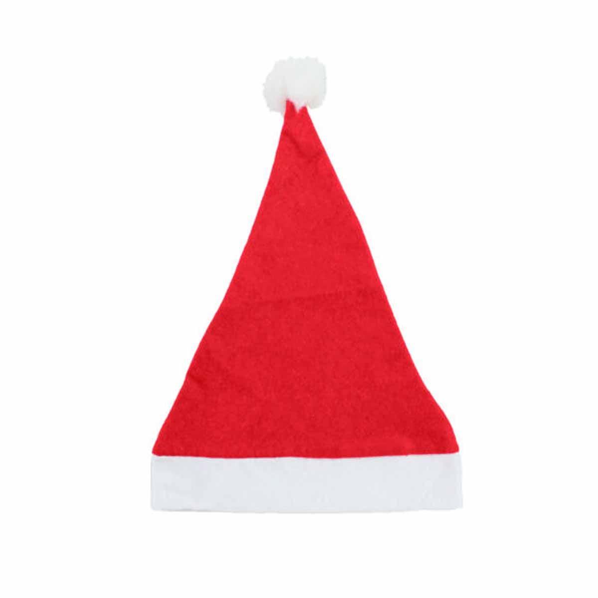 Weihnachtsmann-Mütze mit Bommel