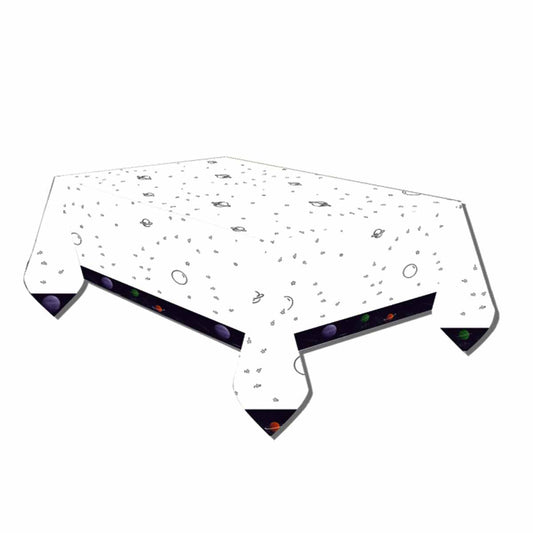 Tischdecke Weltraum Planeten aus Papier 1,20 x 1,80 m