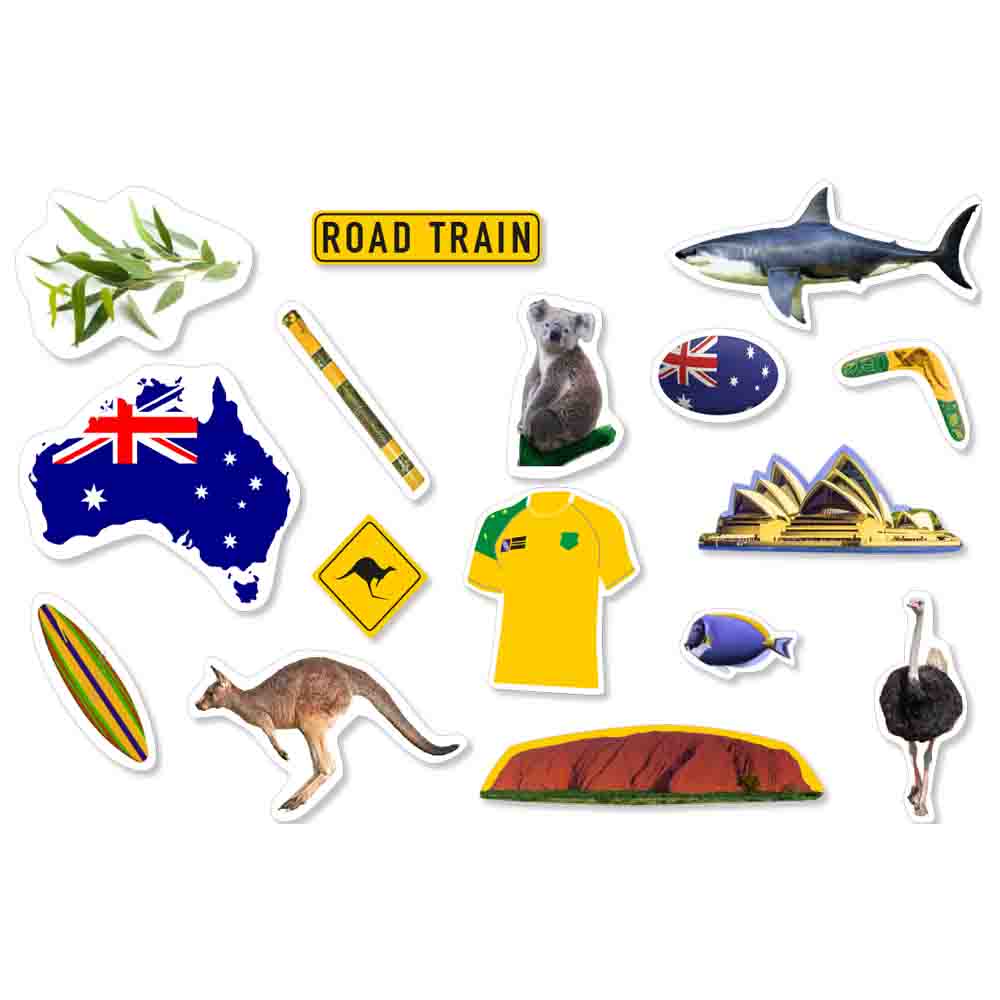 Australien Konfetti XXL