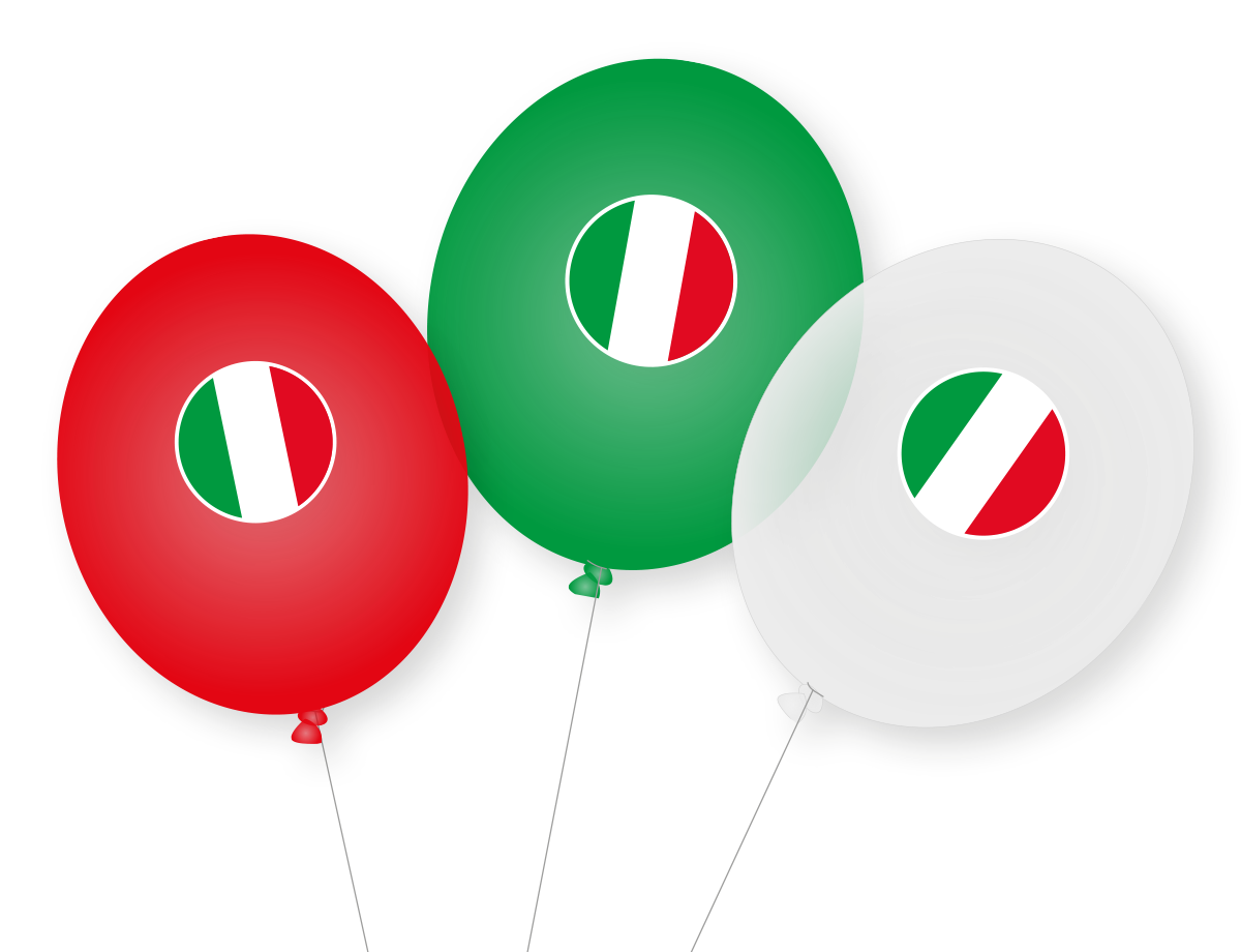 Österreich-Ballons 9 Stück