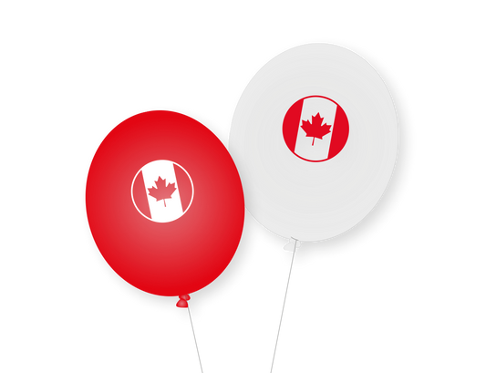 Kanada-Ballons 8 Stück
