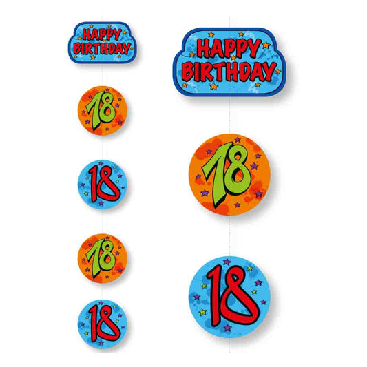 Hängegirlande Crazy 18