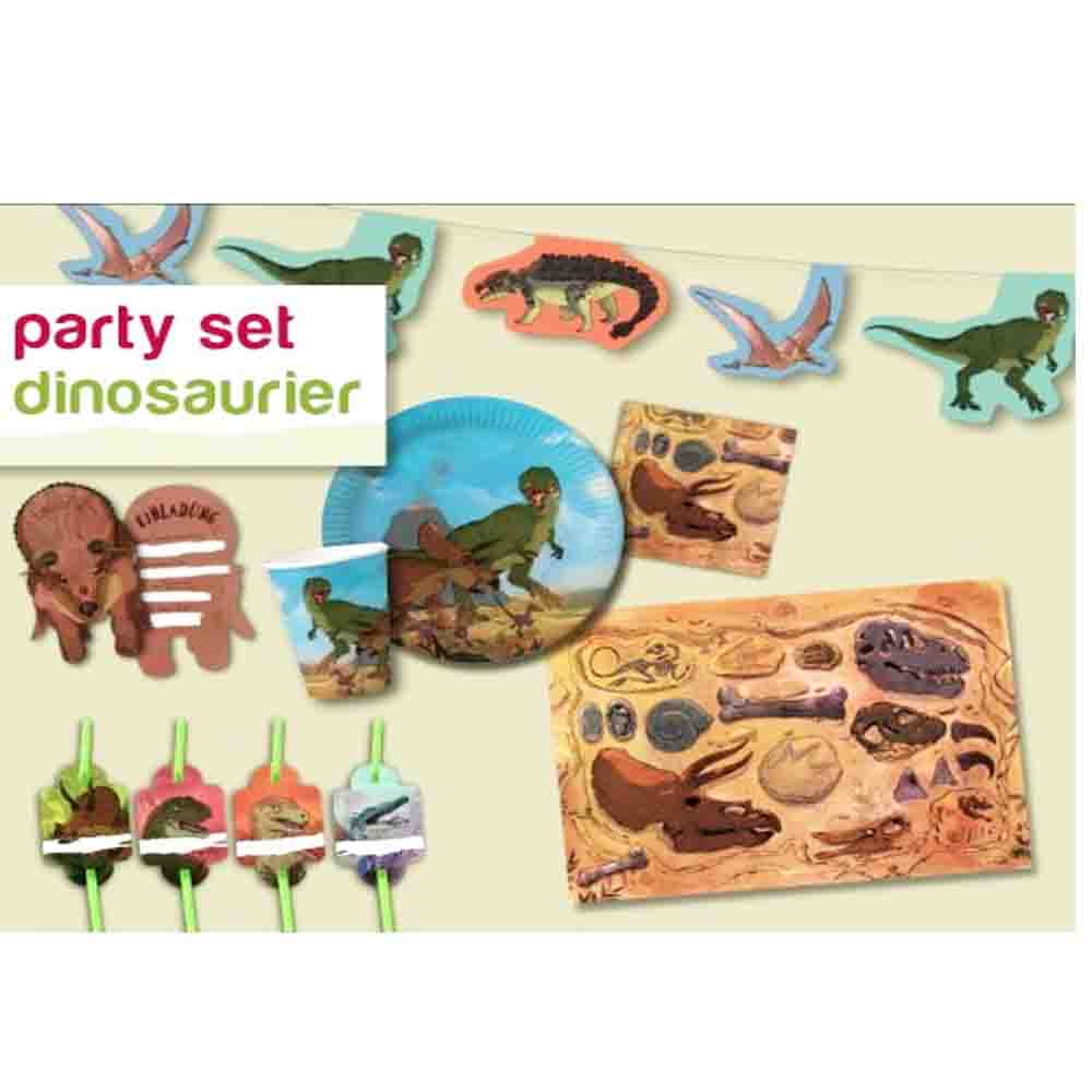 Partybox Dino-Kampf für 8 Kinder