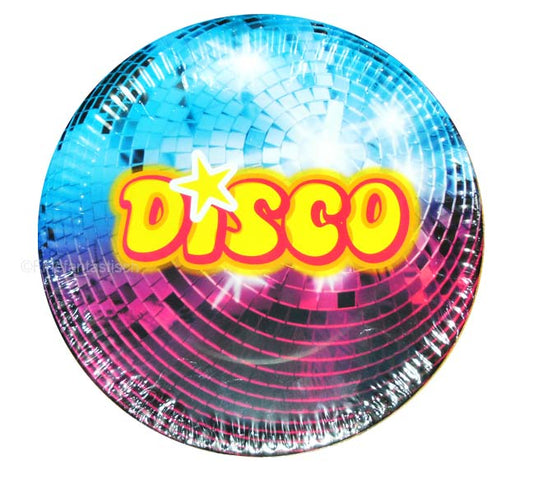 Disco-Teller 8 Stück