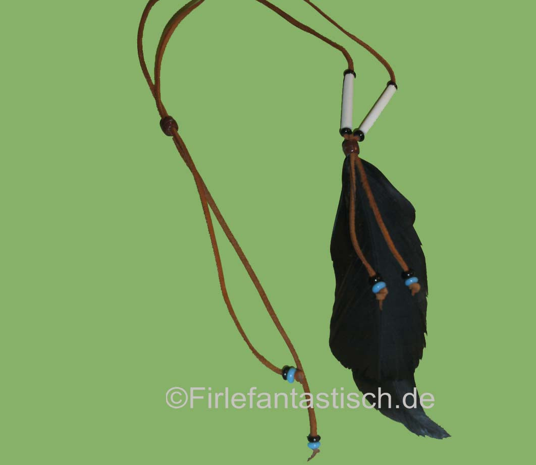 Indianerkette mit Feder