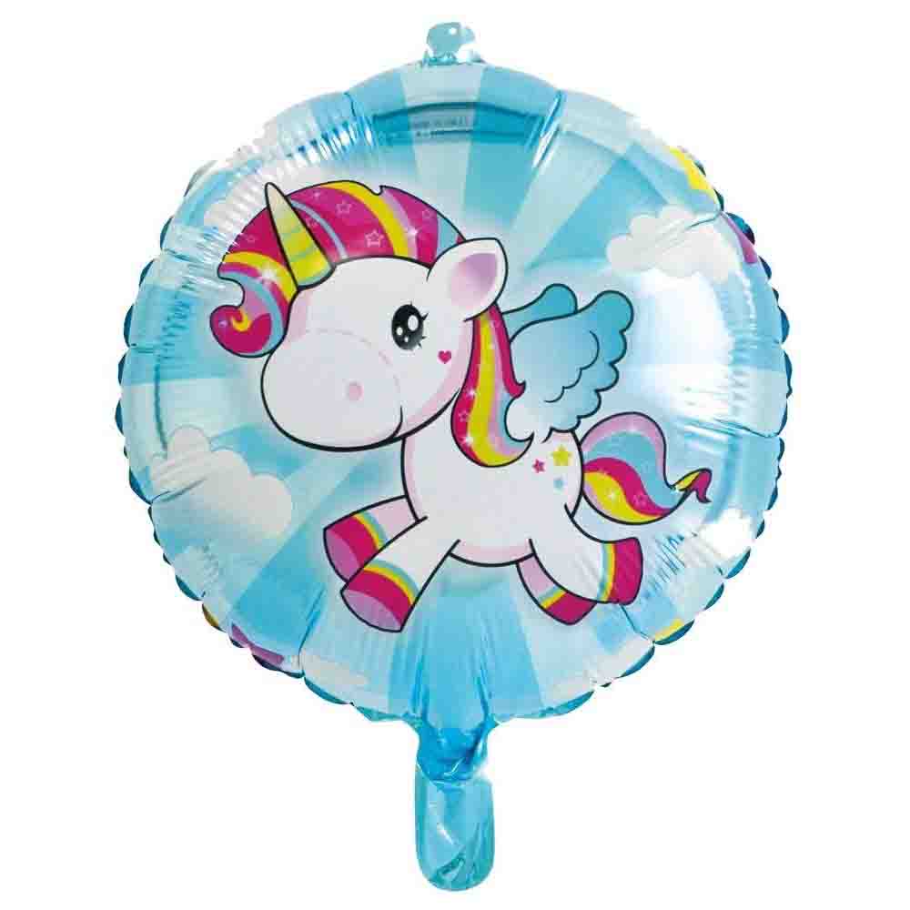 Folienballon niedliches Einhorn