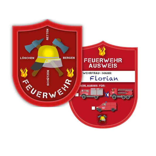 Feuerwehr-Ausweis 6St.