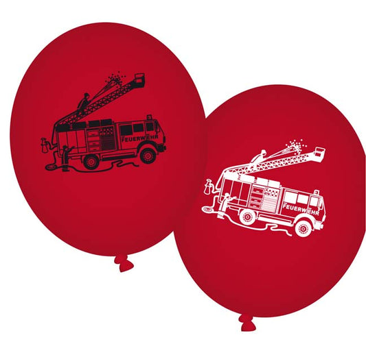 Isis Feuerwehr-Ballons 8St.