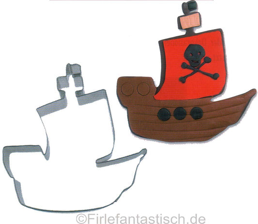 Keksausst. Piratenschiff