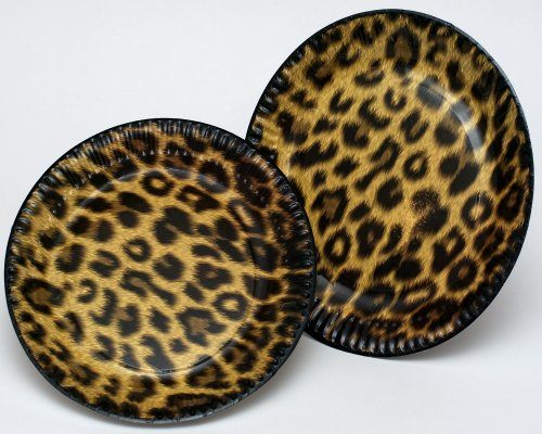Leoparden-Teller 10 Stück