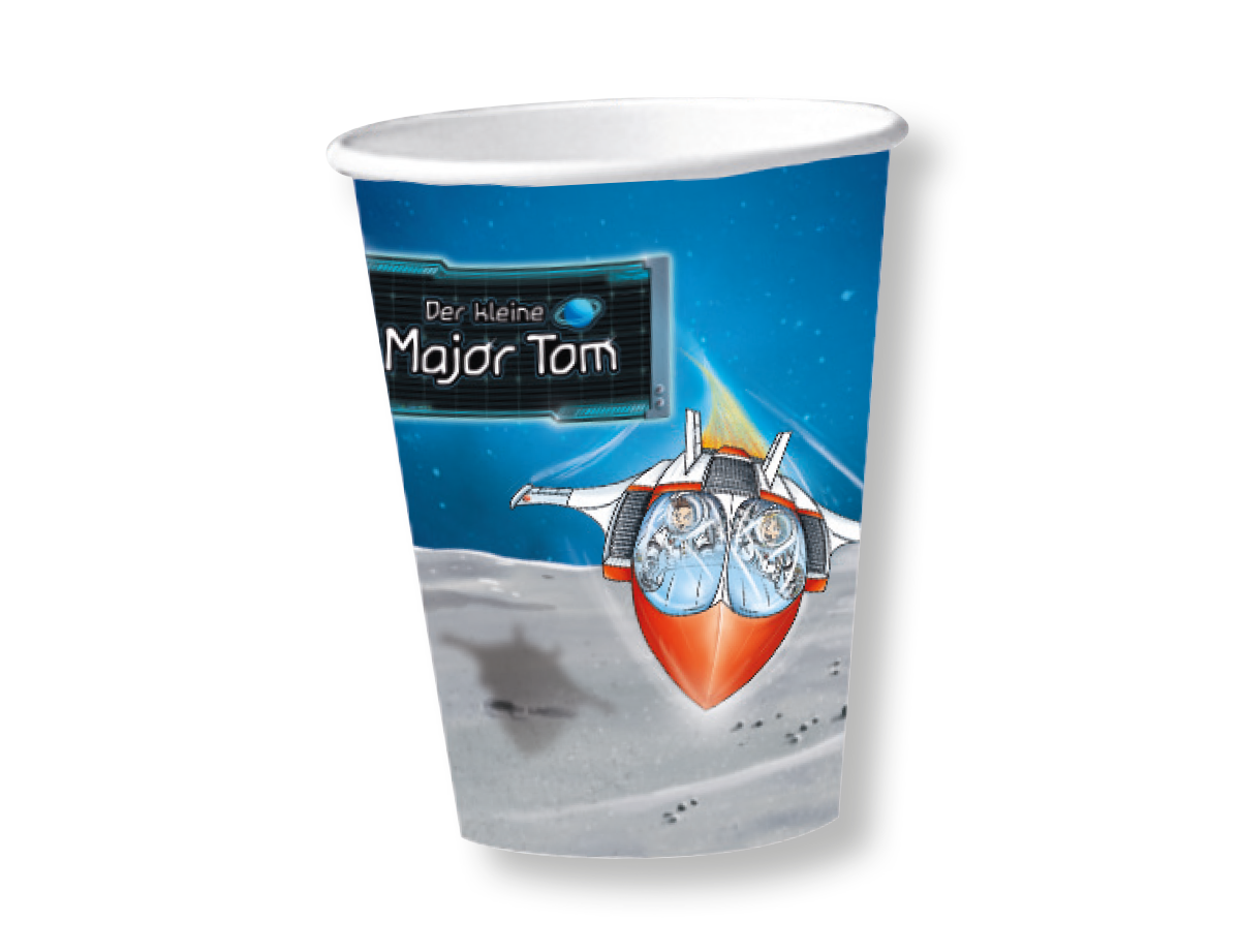 Astronaut Major Tom Becher 8 Stück