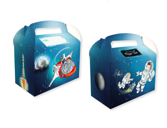 Astronaut Major Tom Geschenkboxen 8 Stück