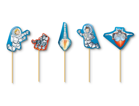 Astronaut Major Tom Muffin-Picker 10 Stück