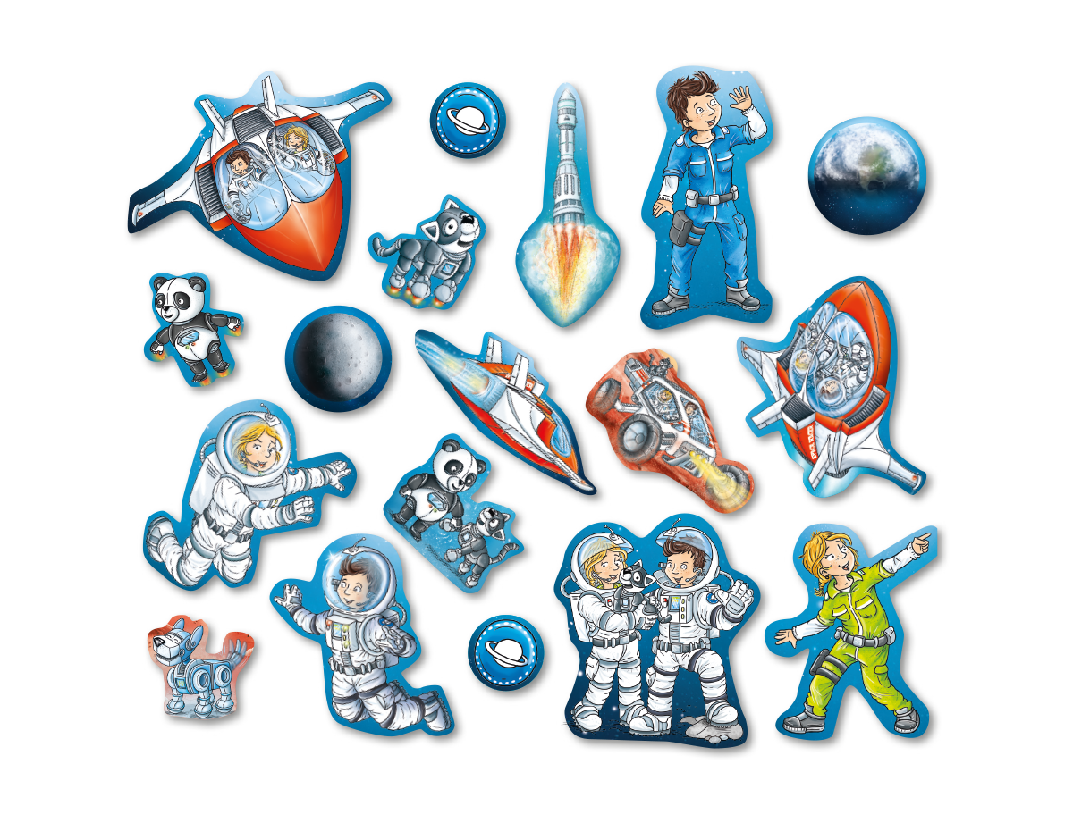 Astronaut Major Tom XXL-Konfetti