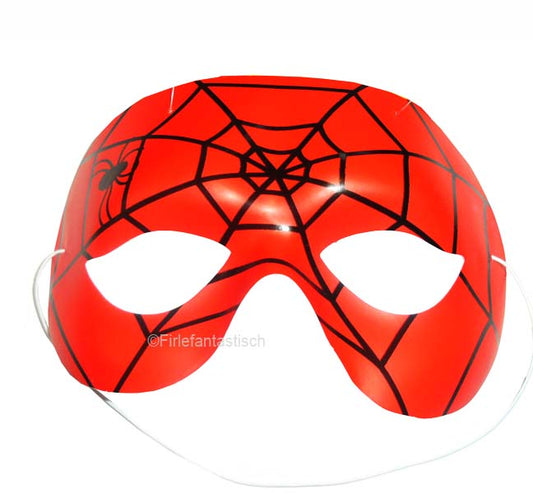 Rote Spinnen-Maske