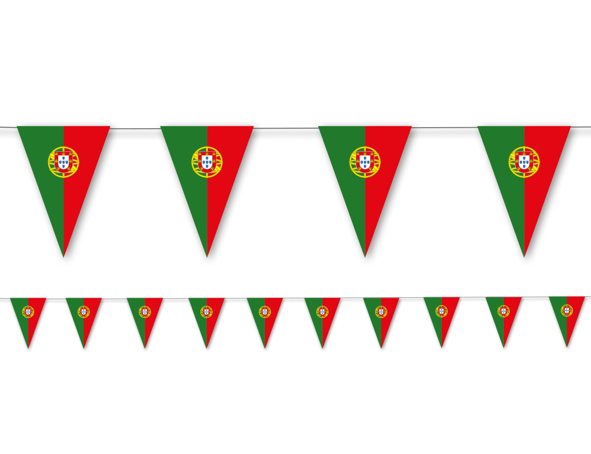 Dekoset Portugal Servietten, Wimpelkette, Konfetti und Ballons
