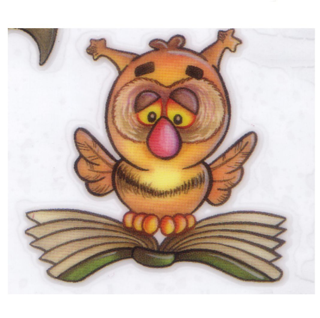 Porzellan-Sticker Zauberer