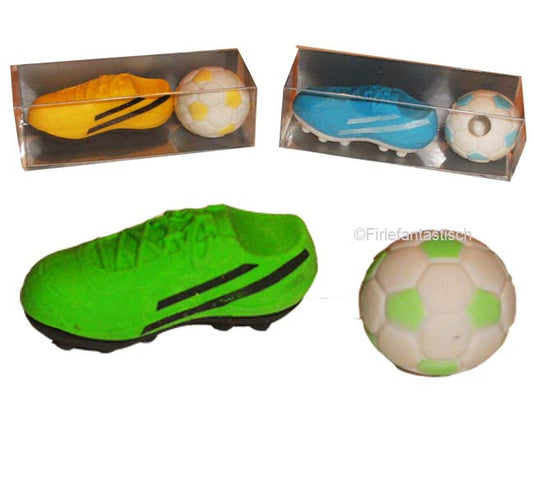 Radiergummi Fußball-Set