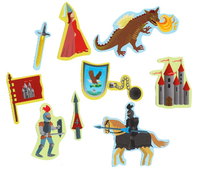 Ritter-Konfetti XXL- Partyzubehör Ritter Dekoration – Firlefantastisch ...