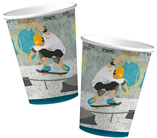 Skater Becher 8 Stück