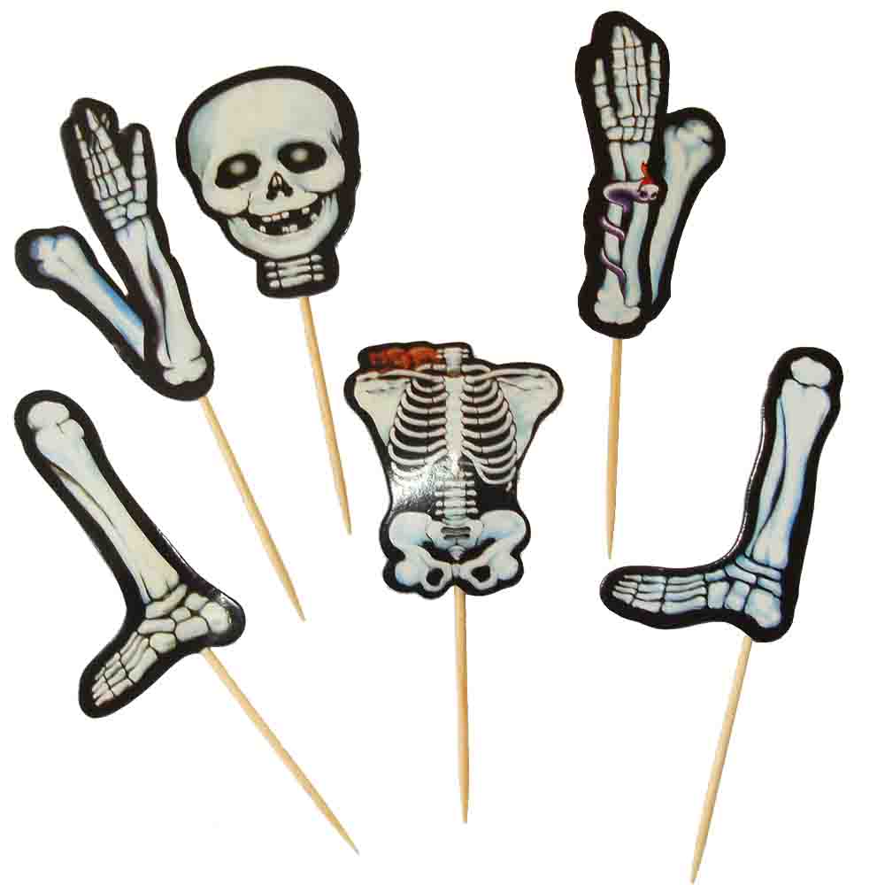 Spicker Skelett 6 Stück